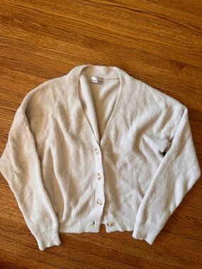 Cozy cream cardigan